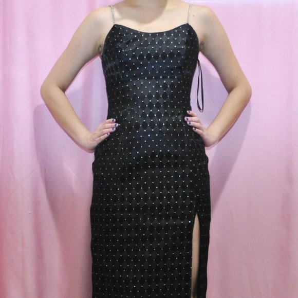 Gunne Sax Diamond Dress (Vintage Size 5/6) - Picture 3 of 4